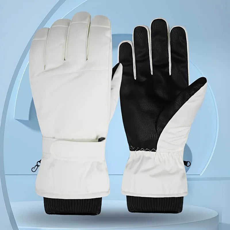 Winter Skihandschuhe – Wasserdichte Winddichte Warme Handschuhe für Damen & Herren | Touchscreen Fahrradhandschuhe & Sportzubehör Kaufschwan®