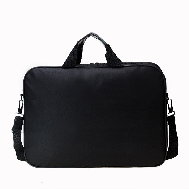 Business Nylon Laptop Schultertasche – Tragbare Computer Handtasche mit Reißverschluss im Schlichten Design Kaufschwan®