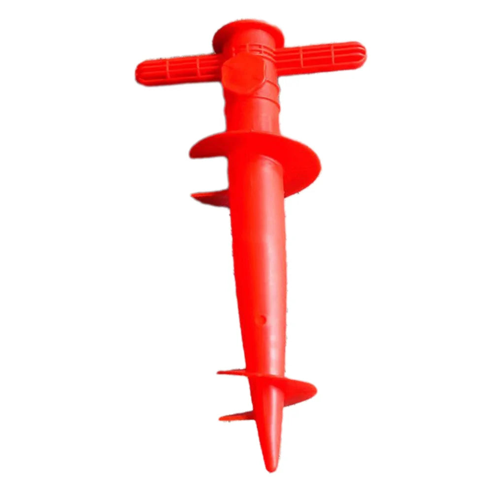 Verstellbarer Sonnenschirmständer – Sand- & Bodenanker | Strand- & Garten Schirmhalter, Outdoor Fixierwerkzeug & Boden Gabel Zubehör Kaufschwan®