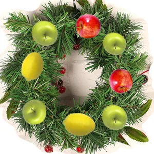 12 Stück Künstliche Grüne Äpfel – Plastik Simulationsfrüchte für Küche, Zuhause, Party & Fotografie Kaufschwan®