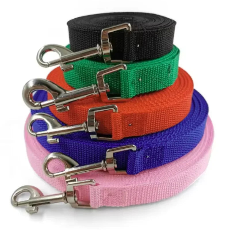 Lange Nylon Hundetrainingsleine 1.5M–30M Vielseitige Führleine für Kleine Große Hunde Kaufschwan®