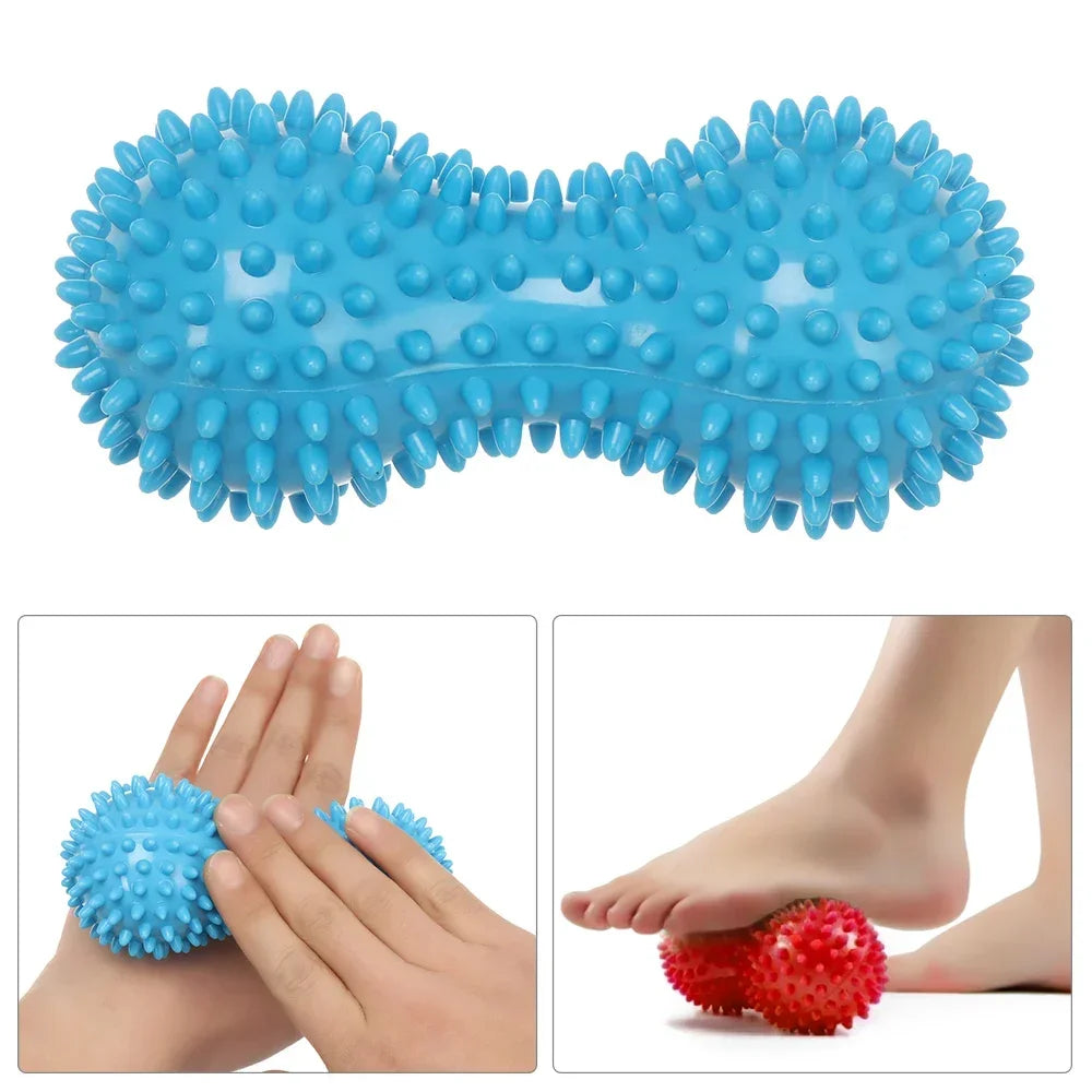 Weicher Noppen-Massage-Peanutball | Reflexzonenmassage & Myofasziale Entspannung | Plantarfasziitis, Muskelentspannung, Triggerpunkt Kaufschwan®