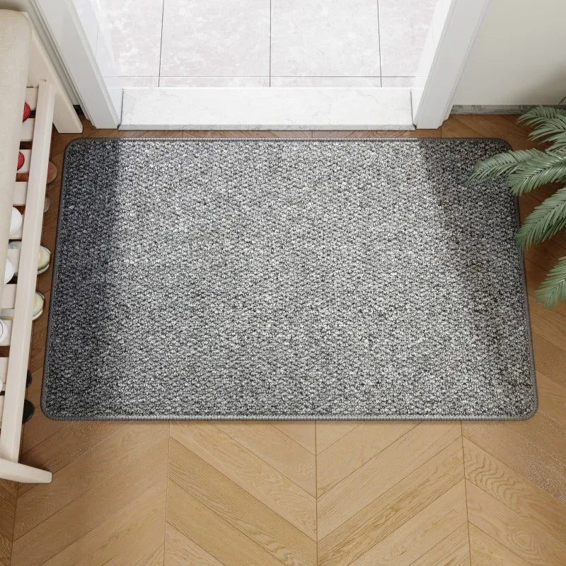 Outdoor-Fußmatte in Jute-Optik – Stilvoll & Wetterfest Kaufschwan® Grau 80x120cm