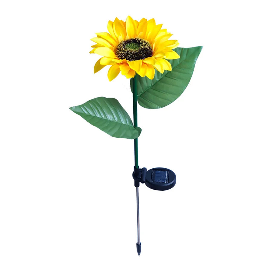 Kreative Solar-Sonnenblumen-Leuchte – 20LED Wasserdichte Außenlampe für Garten, Hof & Wegbeleuchtung Kaufschwan® 1 Stück