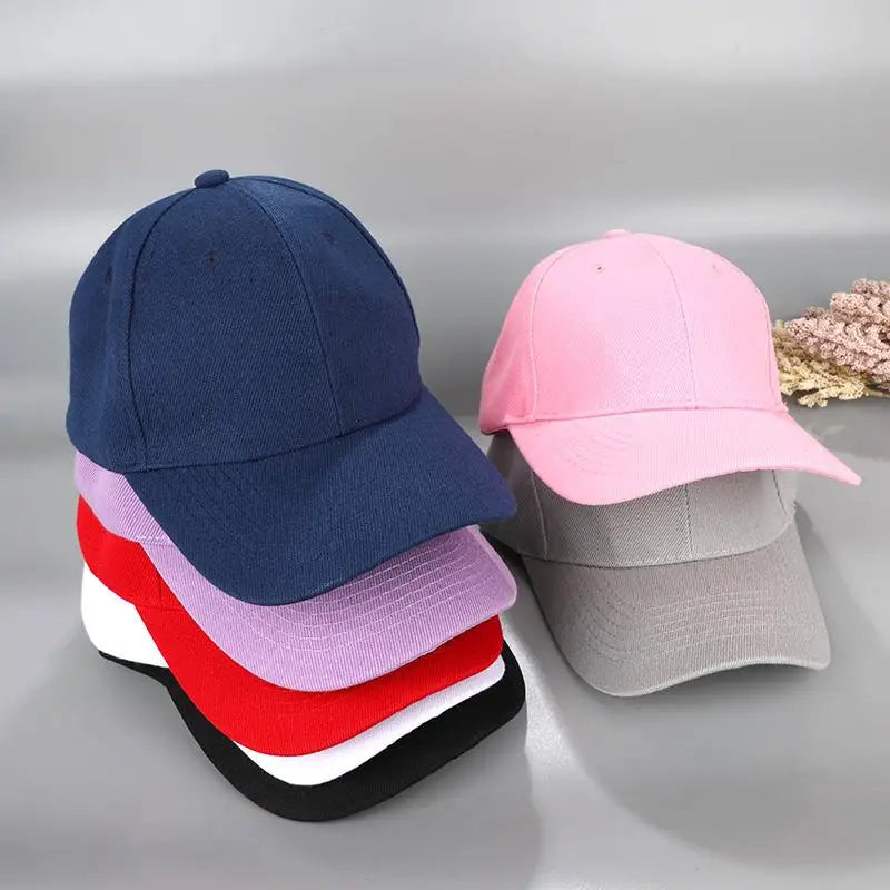 Modische Candy Color Kinder Baseballkappe | Verstellbare Sommer Sonnenkappe für Jungen & Mädchen | Reise & Outdoor Sonnenschutz Kaufschwan®
