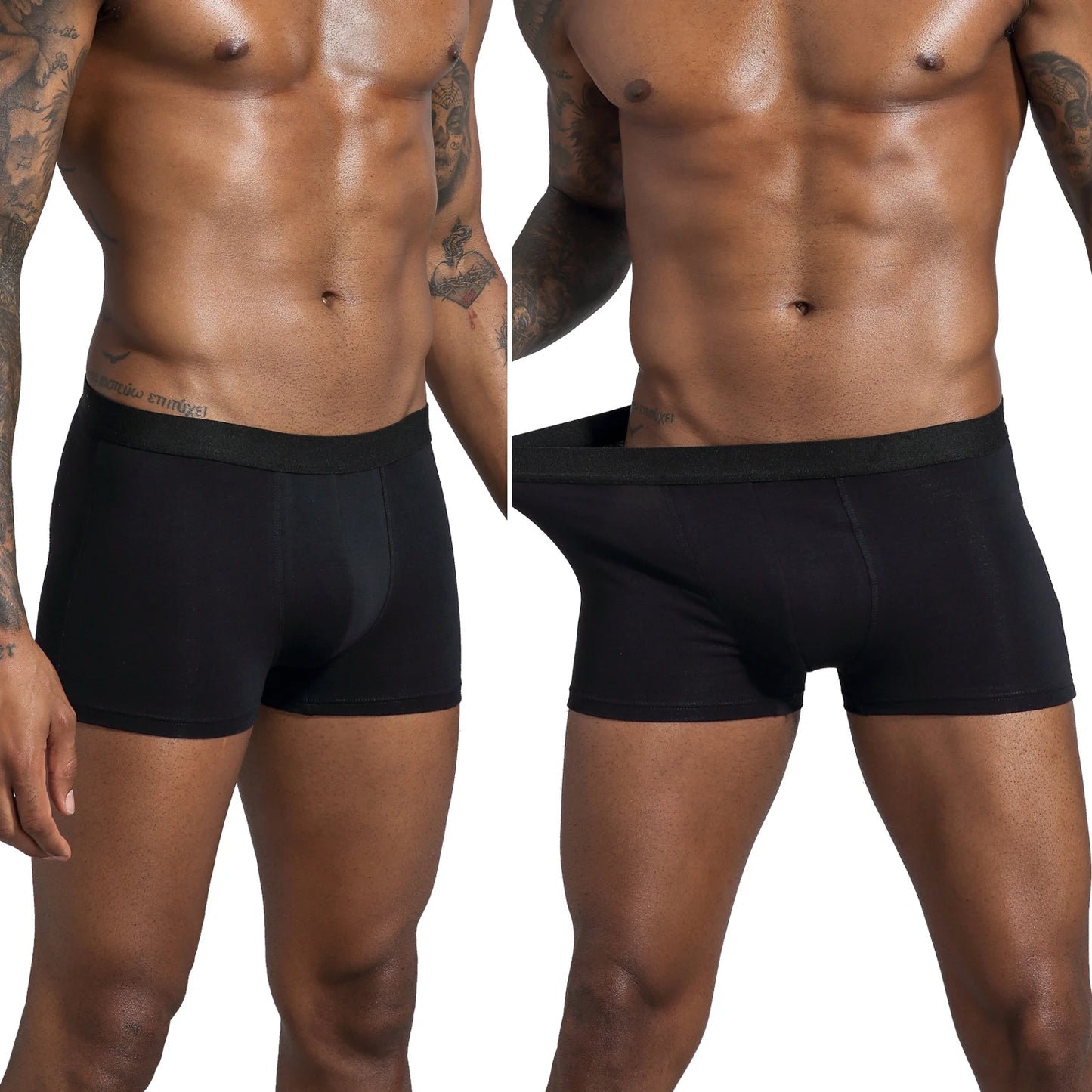 6er-Pack Herren Boxershorts Baumwolle – Luxus Unterwäsche Set | Bequeme Shorts & Unterhosen für Männer Kaufschwan®