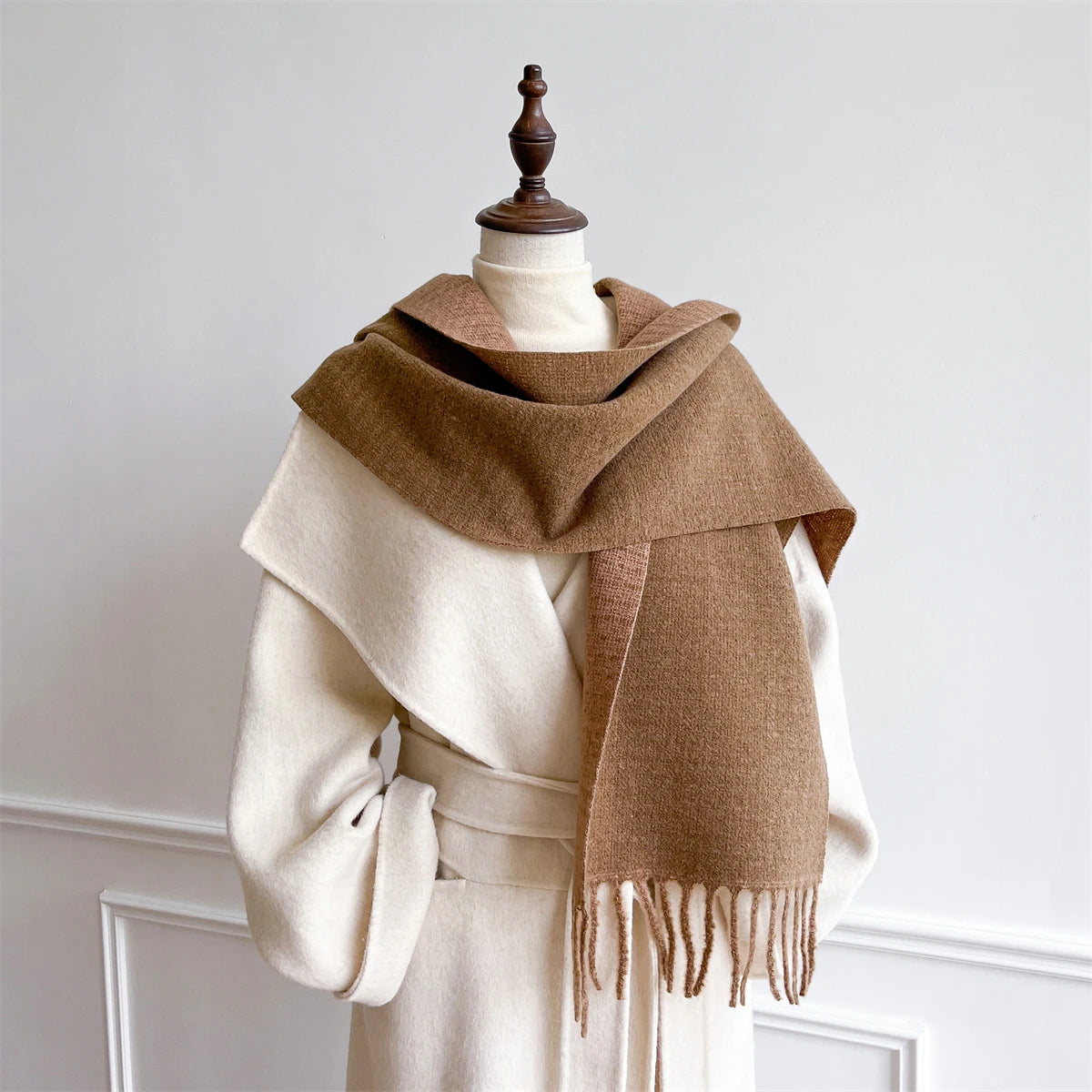 Luxus Damen Schal | Winter Warmer Schal Umschlagtuch & Stola | Pashmina Foulard, Bandana & Decken Poncho