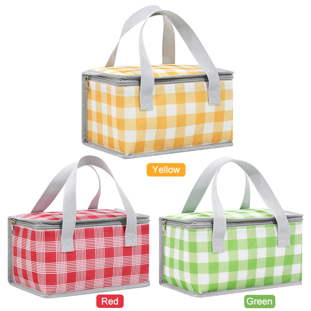 Große Outdoor Picknick Kühltasche – Tragbare Isolierte Box | Camping Getränketräger, Bento Tasche & Picknickbedarf Kaufschwan®