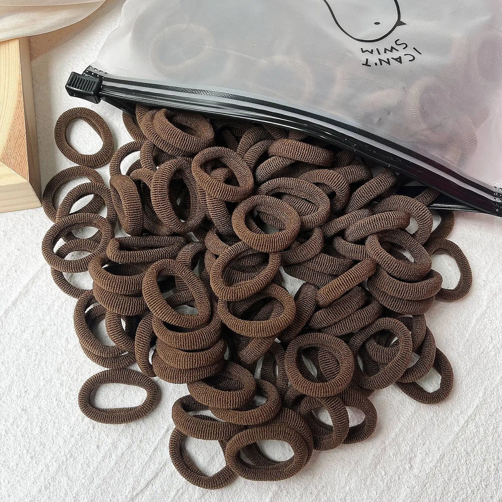 20/50 Stück Elastische Haargummis für Kinder | Bunte Süße Scrunchies & Haargummis für Mädchen & Babys | Weiche Haar-Accessoires Kaufschwan® Set 2 20 Stück