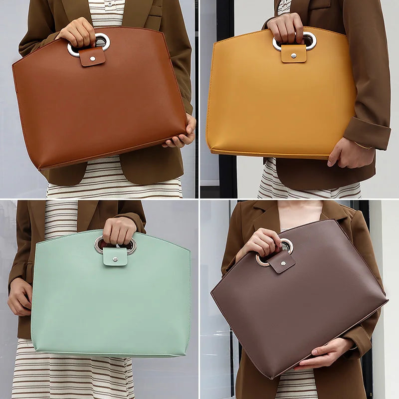 Luxuriöse Business Laptop Tasche – Wasserdichte Computer Aktentasche, Dokumenten-Handtasche & Elegante Tragetasche für Damen & Herren Kaufschwan®