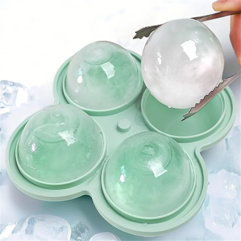 Silikon Eiswürfelform – Große Runde Eiswürfel für Cocktails & Getränke Kaufschwan®