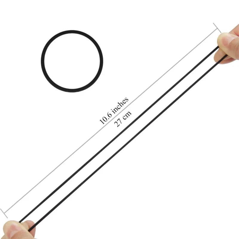 10/50 Stück 4mm Haarschonende Elastische Haargummis | Mixfarben & Schwarz Pferdeschwanzhalter für Damen, Herren, Mädchen & Jungen | Großpackung Kaufschwan®