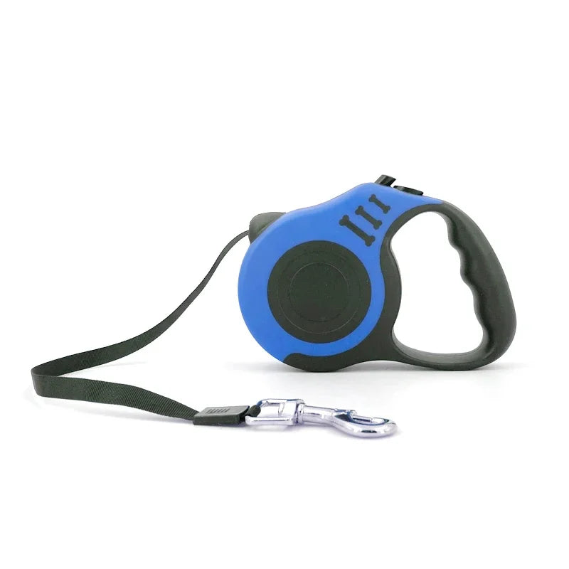 3M 5M Ausziehbare Hundeleine Automatische Flexible Nylon Rollleine für Kleine Mittelgroße Hunde Kaufschwan®