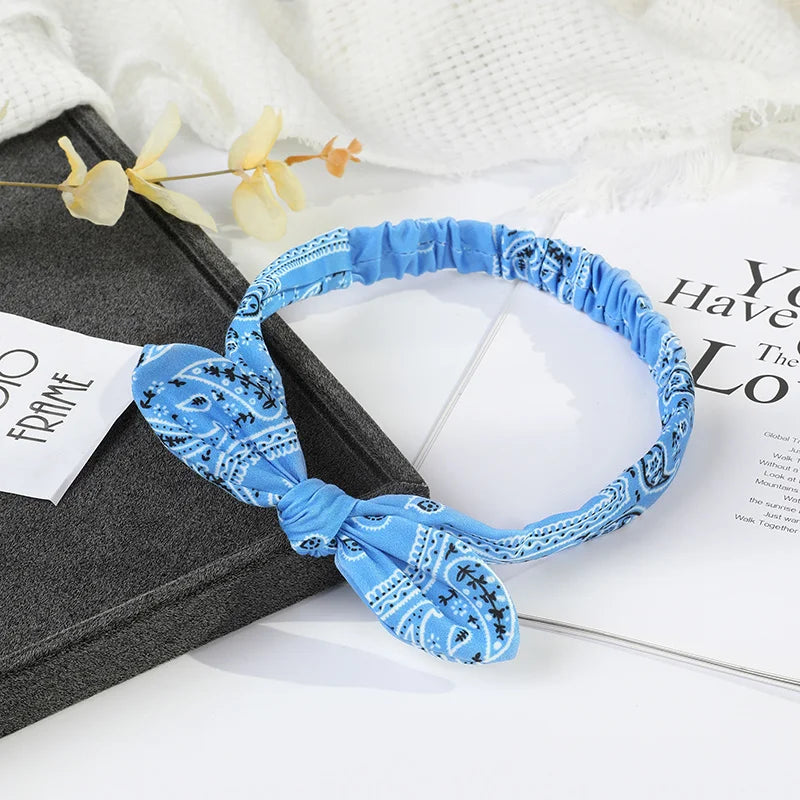 Bandana Haarreif mit Schleife – Geknotetes Turban-Haarreif für Damen & Mädchen Kaufschwan®