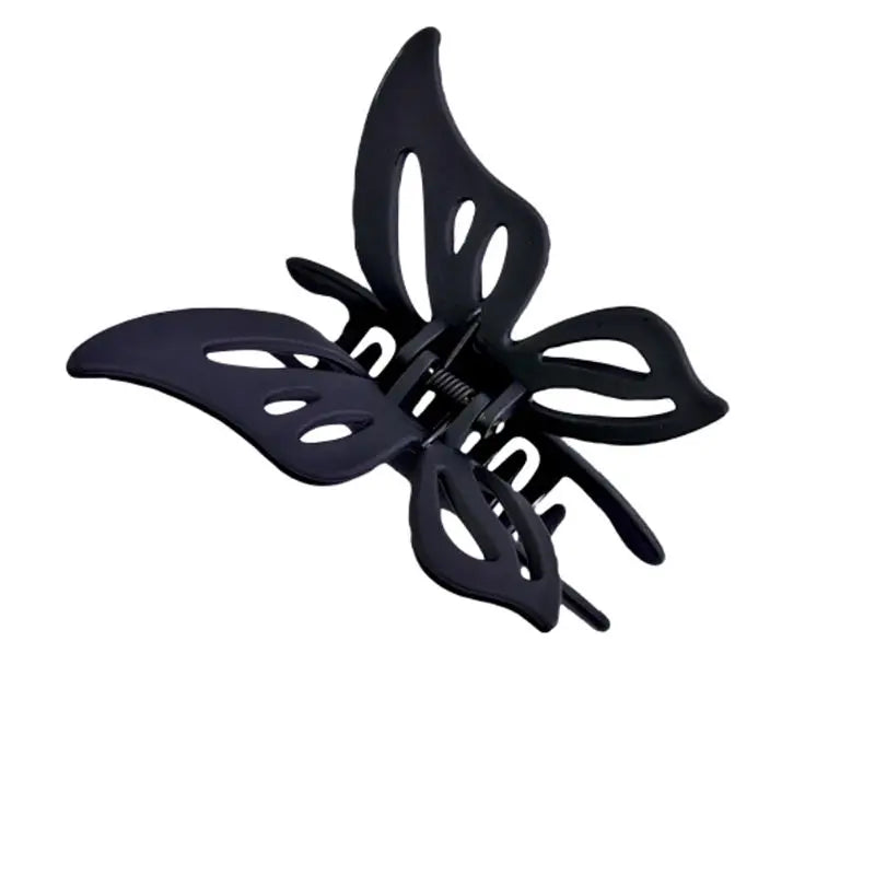 Retro 3D Schmetterlings-Haarklammern Set für Damen Kaufschwan® 1 Stück Schwarz