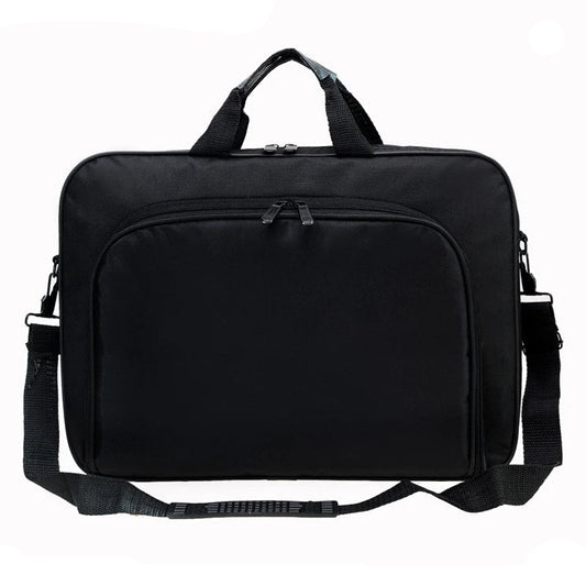 15.6 Inch 17 In Laptop Bag Business Portable Nylon Computer Handbags Laptop Shoulder Handbag Zipper Shoulder Simple Style Kaufschwan® 15.6inch