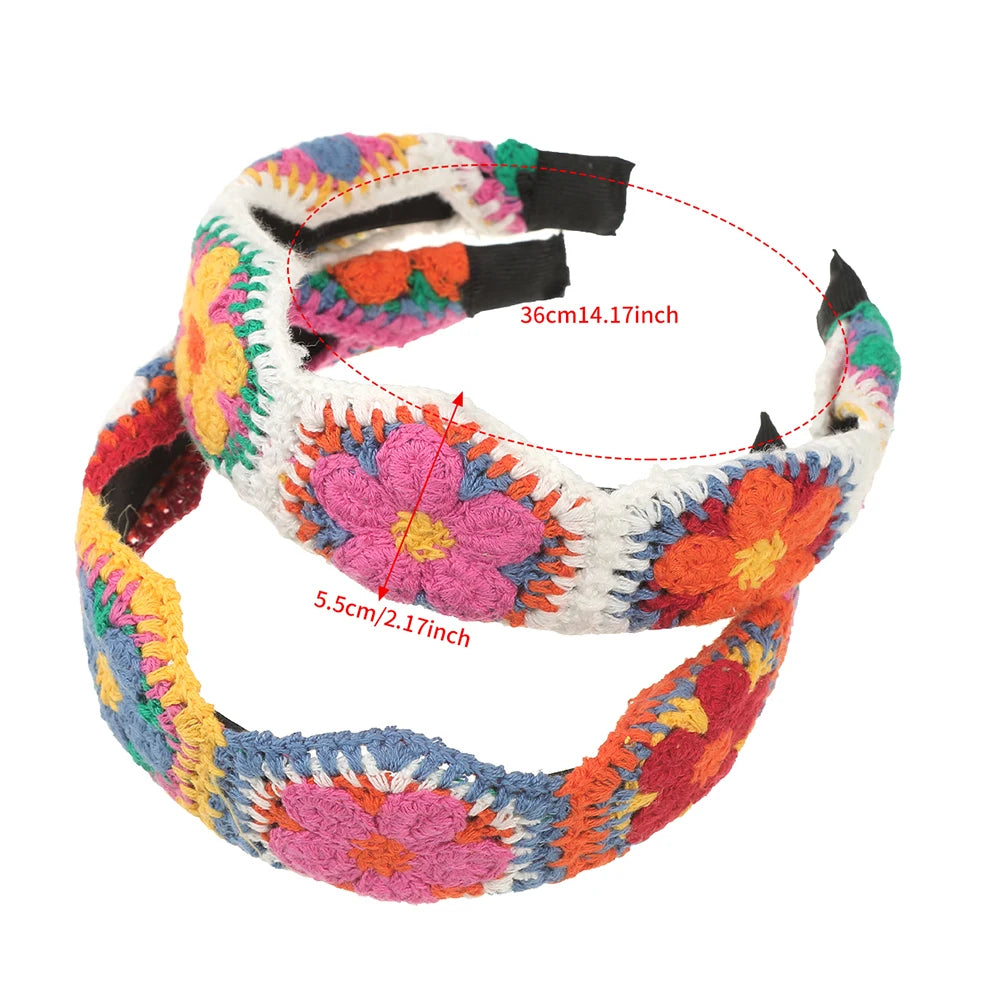 Gestrickter Breiter Haarreif – Rutschfestes Modisches Haarband für Damen Kaufschwan®