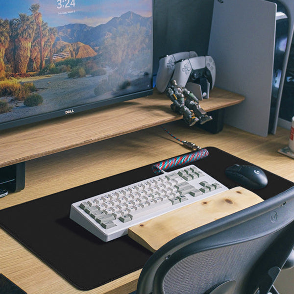 XXL Erweiterte Gaming Mauspad – Große Wasserdichte Schreibtischmatte mit Genähten Kanten und Rutschfester Gummibasis Kaufschwan®